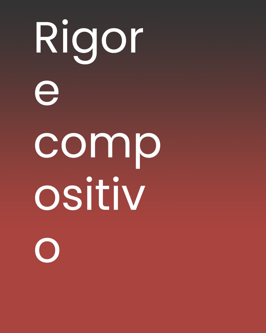 Rigore compositivo